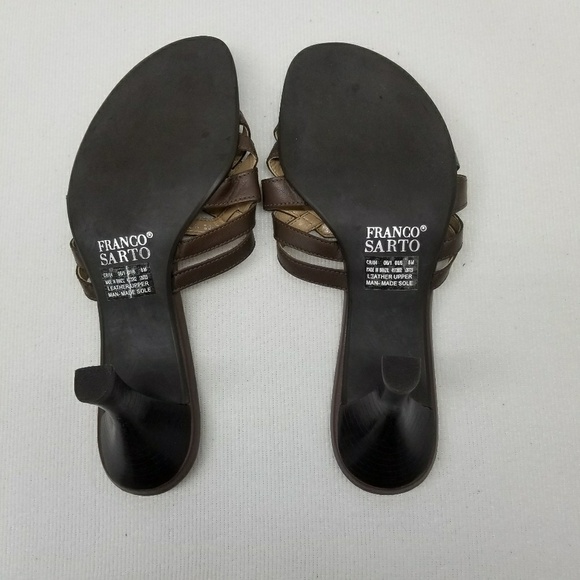 FRANCO SARTO WOMEN SANDALS SZ.8 - Picture 3 of 7